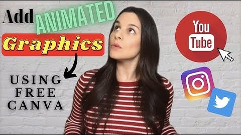 ANIMATED GRAPHICS WITH FREE CANVA / HOW TO CREATE ANIMATED GRAPHICS IN IMOVIE