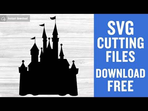 Disney Castle Svg Free Cutting Files for Cricut Scan n Cut Instant Download