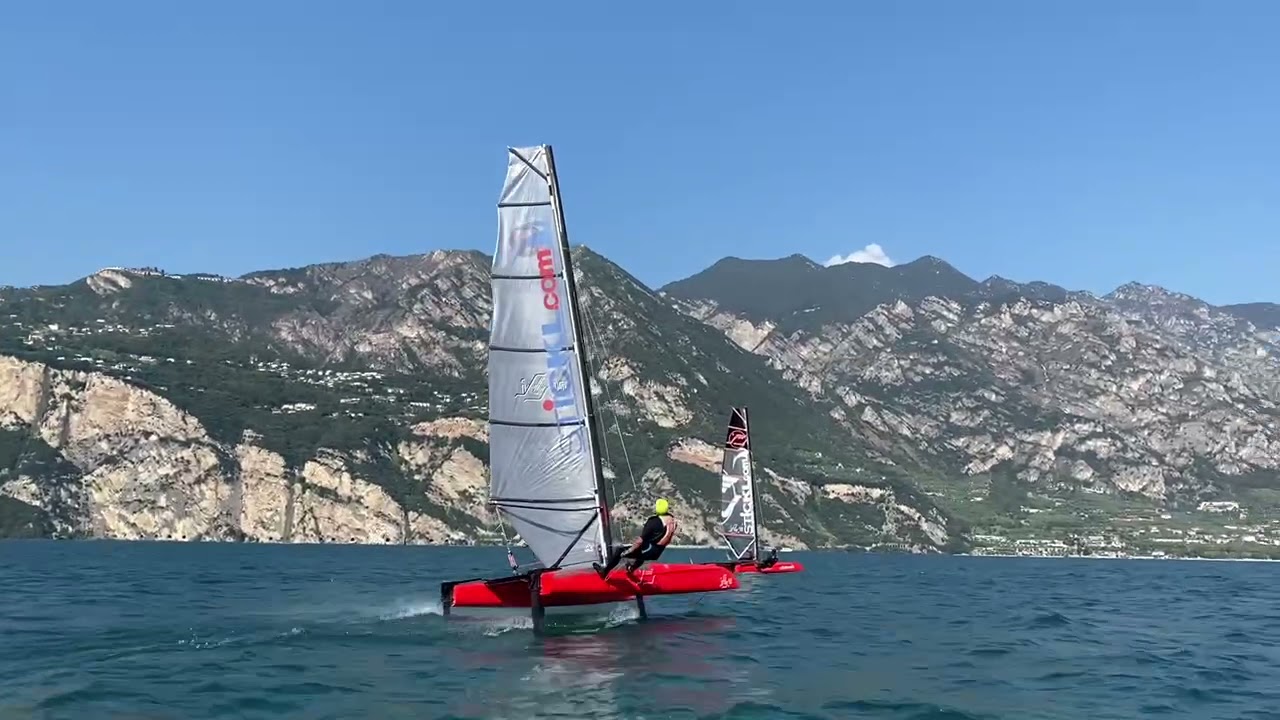 Katamaran Ifly 15 , Foiling, Gardasee