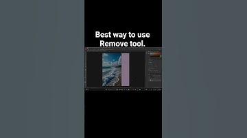 How to generate image with remove tool || #shorts #photoshop
