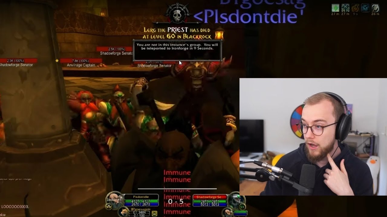 The pull that cost them THREE lvl 60 HC characters - Guzu reacts