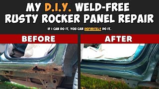 My DIY Weld Free Rocker Panel Rust Repair