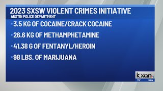 Austin Police made 131 arrests, seized 61 firearms during SXSW time period