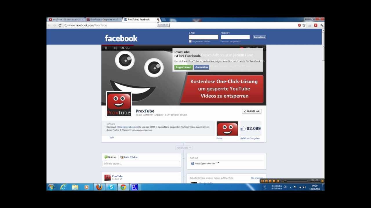 Gesperrte Videos auf YouTube anschauen (Google Chrome ...
