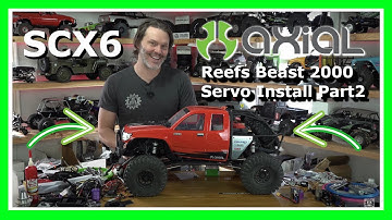 Reefs Beast 2000  servo install part 2 || Holmes Hobbies