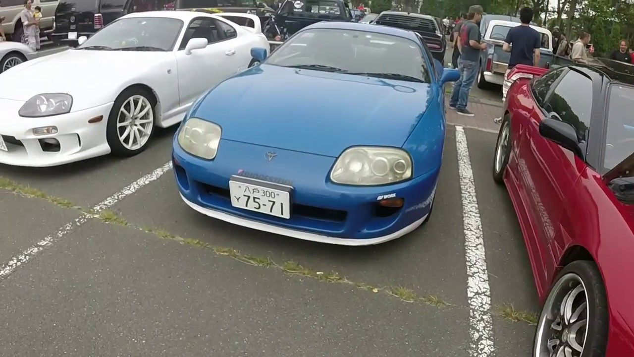 2017 5th Annual Cars and Coffee (R34 GTR!!) Misawa, Japan YouTube
