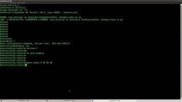 RIP Timers lab in GNS3