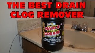 The best drain clog remover - Instant Power - Hair and Grease !!! - thptnganamst.edu.vn