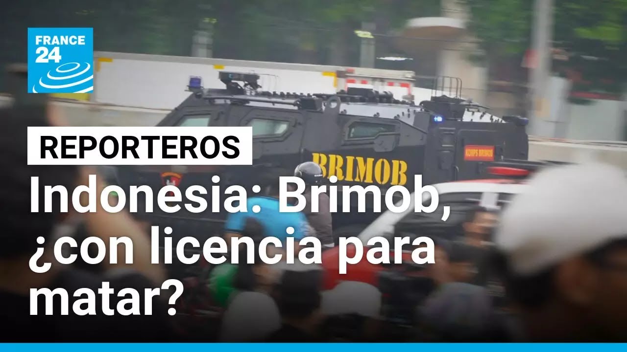 Indonesia: ¿tiene la unidad policial Brimob licencia para matar? • FRANCE 24 Español