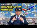 HOW TO FIND CHEAP FLIGHTS - BEST BOOKING LOW FARE SITES, SEARCHING TRICKS,  AIRLINES HACKS, SECRETS