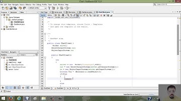 Socket Programming:Small chat Program part2