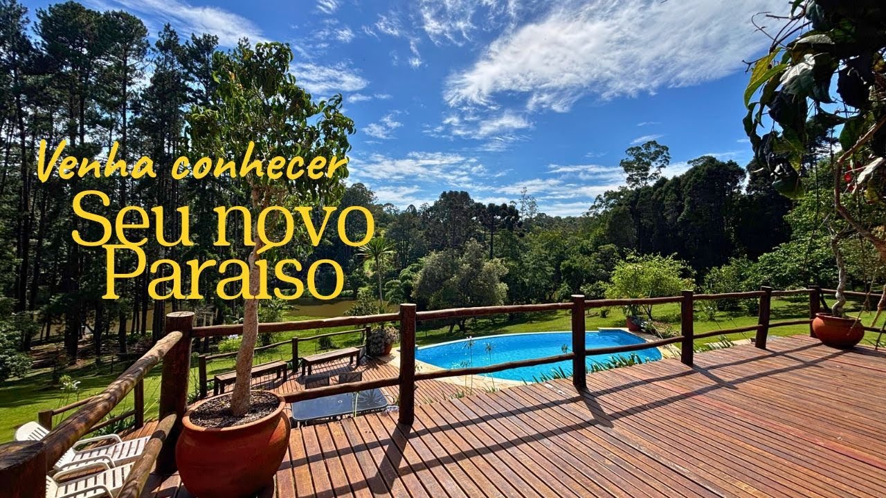 7.700 m² PORTEIRA FECHADA! Chácara de Alto Padrão com Fundo para o Lago em Condomínio 🌿🏡