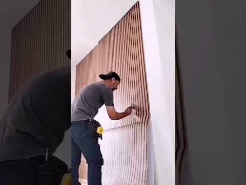 فيديو: تقليد البناء بالطوب DIY. كيفية لصق ورق الحائط بتقليد الطوب
