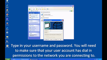 How to set up a VPN connection in Windows XP