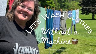 Let's Wash Clothes Without a Machine / Laundry