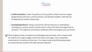 Transform Your Child’s Evenings with an After School Program in Cooper City