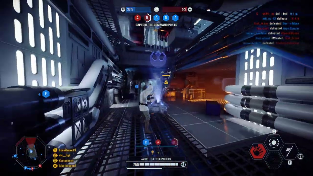 Luke 60 Killstreak Supremacy Gameplay on the Death Star