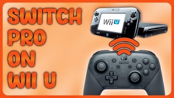 how to connect SWITCH PRO CONTROLLER to WII U | BLOOPAIR SETUP