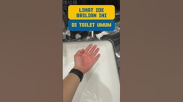 Lihat Ide Brilian Ini di Toilet Umum!