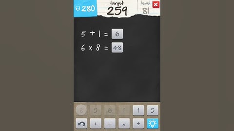 6 Numbers by Brainbow Answers Level 81