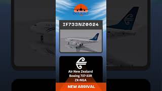 IF733NZ0624 Air New Zealand Boeing 737 33R ZK NGA