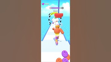 Rope-Man Run Gameplay Part 21 #shorts