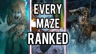 Queen Mary’s Dark Harbor Mazes RANKED! (2026)