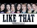 BABYMONSTER 베이비몬스터 LIKE THAT COLOR CODED LYRICS HAN ROM ENG 