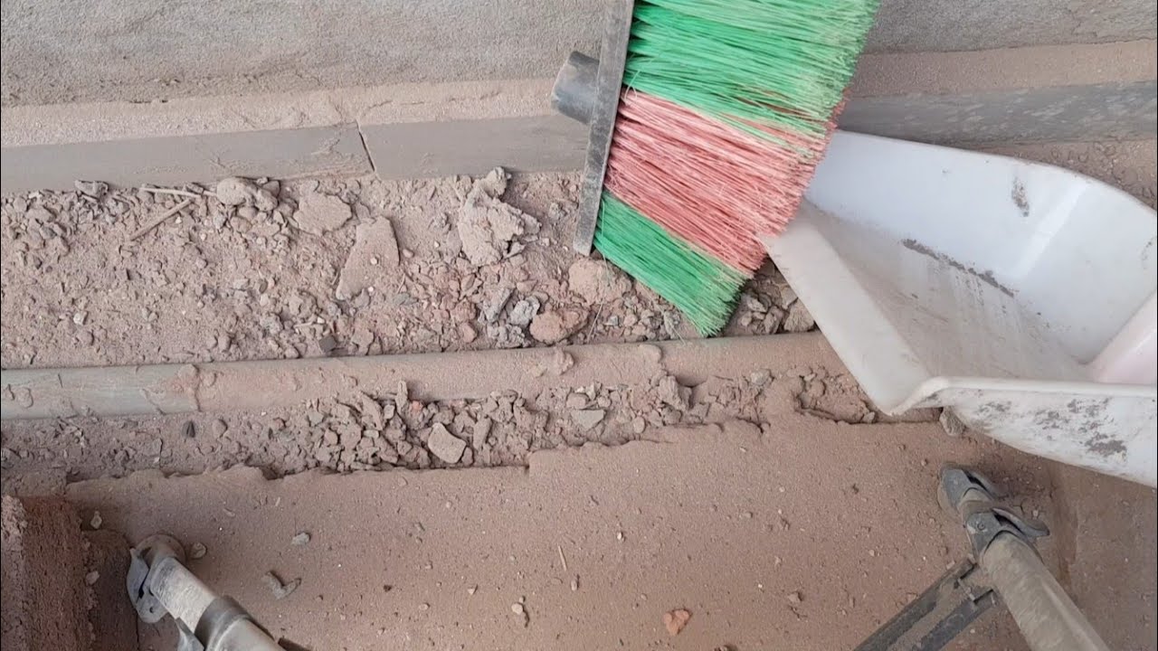 Cleaning Part 3 | Dusty Cleaning Behind the Slabs | #deepcleaning