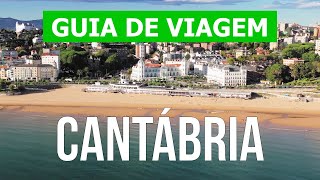 Viagem para Cantábria, Espanha | Cidade de Santander, Castro Urdiales, Laredo | Drone vídeo 4k