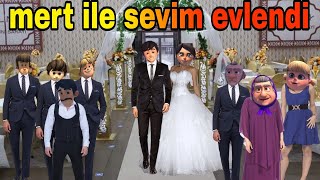 Mert ile sevim evlendi (rafadan tayfa)