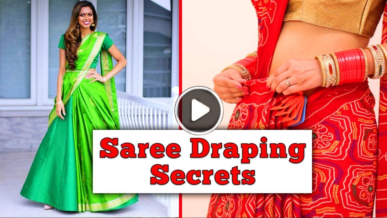 Saree Draping Secrets And Styles Noone Told You Before Tbg