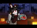 🍭 Bunny Girl Vampire - Minecraft Halloween 🎃 #Shorts