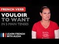 Vouloir (to want) in 5 Main French Tenses