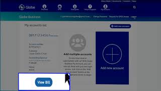 My Account Tutorial 4 View billing statement screenshot 4