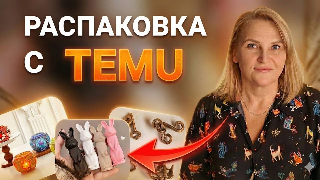 Распаковка посылки с TEMU 📦 Идея семейного вечера: Головоломки и призы.