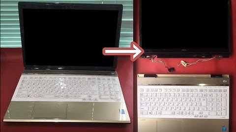 How to disassemble NEC LaVie LL750/S