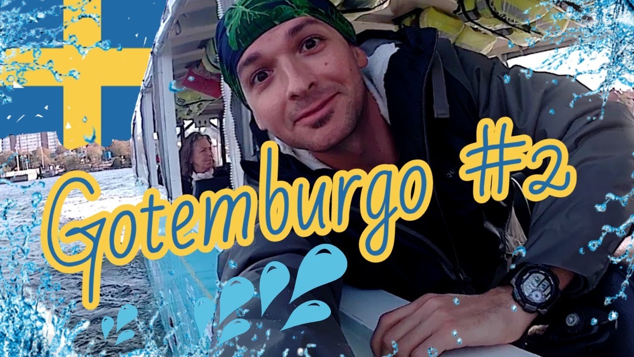SUECIA #2 🇸🇪 ¡Este autobús va POR TIERRA y POR AGUA! 🚌 💦 | Gotemburgo