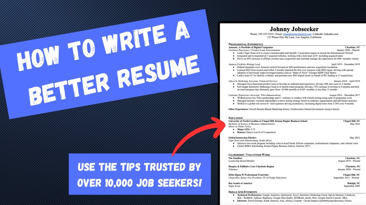 How to Write a Resume That Will Get You 50% Or More Interviews (In Less ...