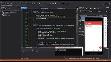 Send Gmail from C# .Net Core Project | Visual Studio 2019 SmtpClient