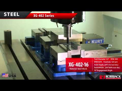 XG Series — High-Speed Machining of Steel