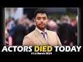 Actors, Actress Who Died Today 31st March 2024 - Passed Away Today