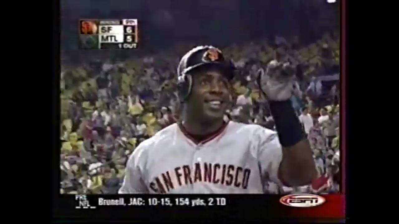 Barry Bonds 2001 Home Runs (73) YouTube