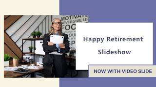 Freee Happy Retirement Slideshow Theme - Now with Video screenshot 4