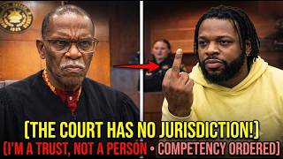 Sovereign Citizen Tries Trust Defense in Judge Simpson's Court – Competency Ordered!