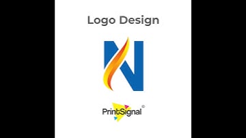 Coreldraw Vector Logo Design Tutorial for Beginners | N Logo | Learn Graphic Design | #PrintSignal