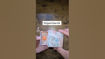Making box lid for origami box. #origami #craft #shortsvideo #paper #diy #turorial #diycrafts diy