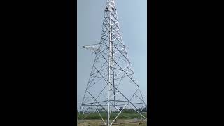 Erection Of Bracings For Tower