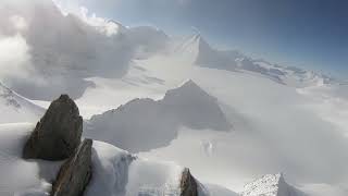 Mt. Tyree, Antarctica looking down toward the Patton Glacier