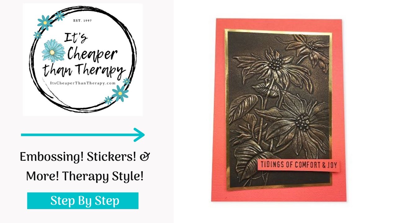Embossing! Stickers! & More! Therapy Style